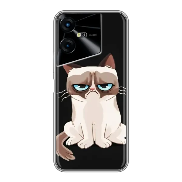 Чехол с рисунком «Взгляд кота» для TECNO POVA Neo 3 Чехол с рисунком «Взгляд кота» для TECNO POVA Neo 3