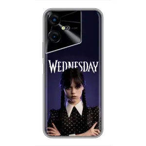 Чехлы с принтом Уэнсдей на Tecno POVA Neo 3 (Wednesdey)
