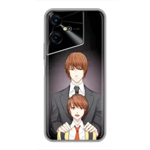 Чохли з героями АНИМЕ на Tecno POVA Neo 3 (Ягамі виріс)