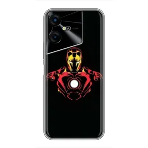 Чехол Супергерой Железный человек на Tecno POVA Neo 3 (Железный человек)