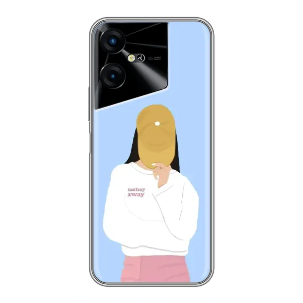 Чехол с рисунком «Желтая кепка» для TECNO POVA Neo 3 Чехол с рисунком «Желтая кепка» для TECNO POVA Neo 3