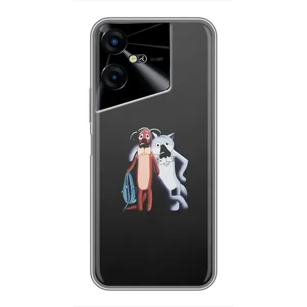 Чехол с рисунком «Шо, опять» для TECNO POVA Neo 3