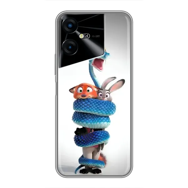 Чехол с рисунком «Змея Зоо» для TECNO POVA Neo 3 Чехол с рисунком «Змея Зоо» для TECNO POVA Neo 3