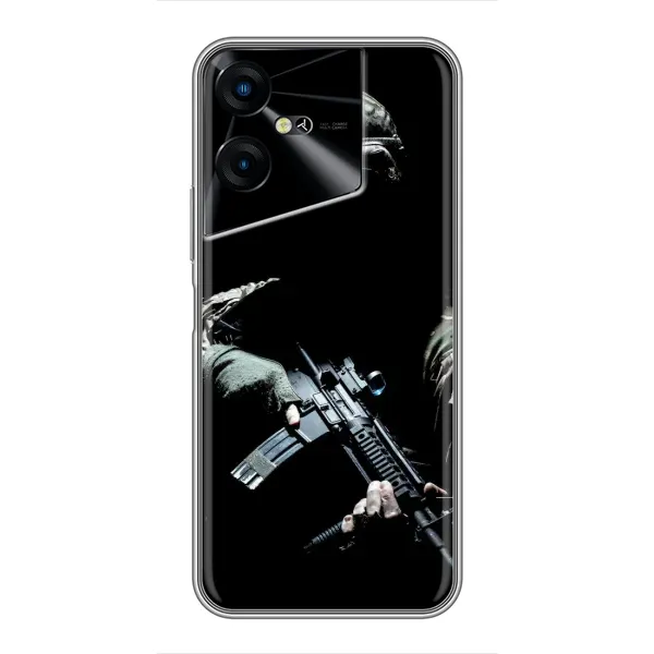 Чехол с рисунком «ЗСУ снайпер» для TECNO POVA Neo 3 Чехол с рисунком «ЗСУ снайпер» для TECNO POVA Neo 3