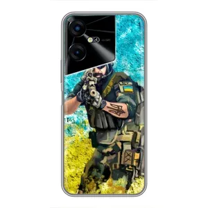 ЗСУ Чехлы (TPU) для Tecno POVA Neo 3 (ЗСУ Воин)