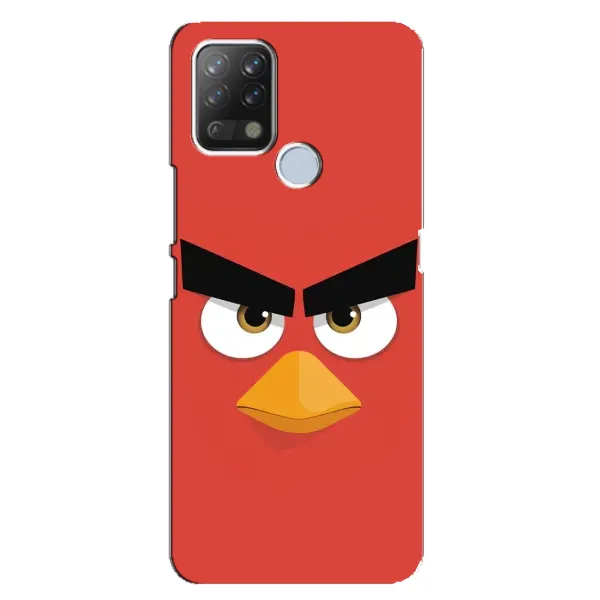 Чехол с рисунком «Angry Birds» для TECNO Pova