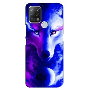 Чохол з Вовком на Tecno Pova (Арт-Вовк)