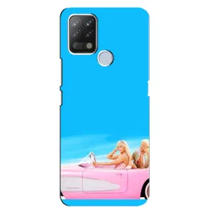 Силиконовый Чехол Барби Фильм на Tecno Pova (Барби и Кен)