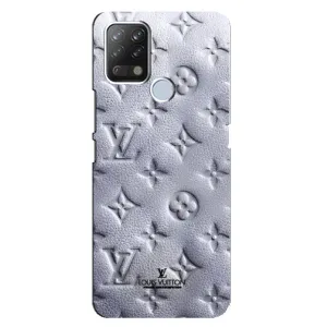 Текстурный Чехол Louis Vuitton для Техно Пова (Белый ЛВ)