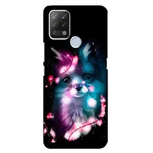 Чохол з Лисичкою для Tecno Pova (Чорна лисиця)