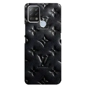 Текстурный Чехол Louis Vuitton для Техно Пова (Черный ЛВ)