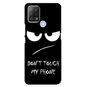 Чехол с прикольным текстом на Tecno Pova (Dont)