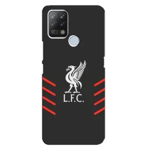 Силиконовые Чехлы принт Футбол на Tecno Pova (Эмблема Liverpool)