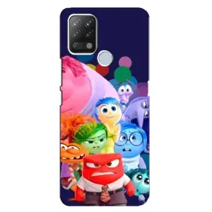 Чехол Головоломка для Tecno Pova - (AlphaPrint) (Герои головоломки)