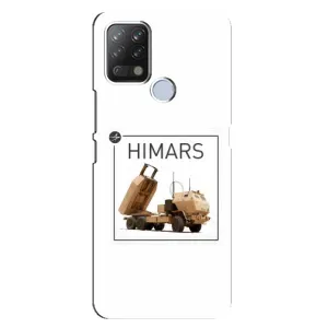 Чехлы на военную тематику для Tecno Pova (HIMARS)