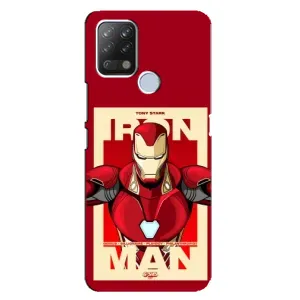 Чехол Супергерой Железный человек на Tecno Pova (Iron man)