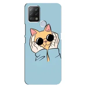 Бампер з зображенням Котиків для Техно Пова (КОТИК в окулярах)