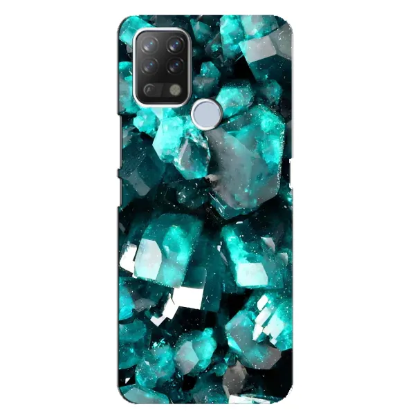 Чехол с рисунком «Кристалы» для TECNO Pova Чехол с рисунком «Кристалы» для TECNO Pova