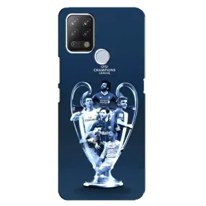Чехлы с ТОП Футбольными клубами на Tecno Pova (Кубок ЛЧ)