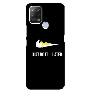 Силиконовый Чехол на Tecno Pova с картинкой Nike (Later)