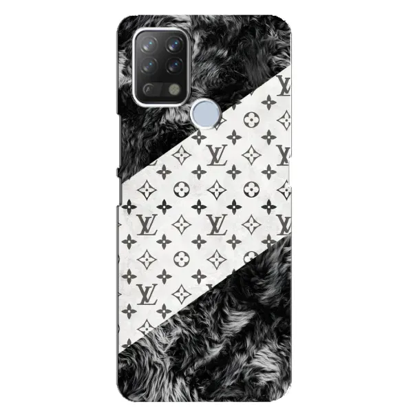 Чехол с рисунком «LV на белом» для TECNO Pova Чехол с рисунком «LV на белом» для TECNO Pova