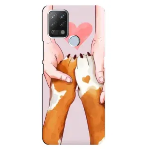 Чохол (ТПУ) Милі песики для Tecno Pova (Любов до собак)