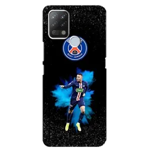 Чехол (TPU) с Футболистом на Tecno Pova (Мбаппе ПСЖ)