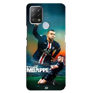 Чехол (TPU) с Футболистом на Tecno Pova (MBAPPE)