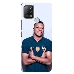 Чехол (TPU) с Футболистом на Tecno Pova (Мбаппешичка)