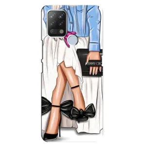 Силиконовый Чехол на Tecno Pova с картинкой Стильных Девушек (Мода)