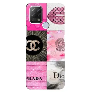 Чехол (Dior, Prada, YSL, Chanel) для Tecno Pova (Модница)