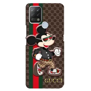Чехлы Бренд GUCCI для Tecno Pova (Маус Гуччи)