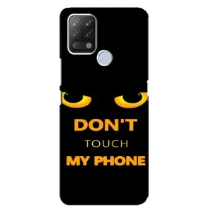 Чехол с Прикольным принтом на Tecno Pova (Не трогай мой телефон)