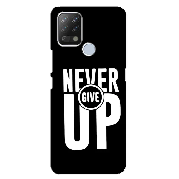 Чехол с рисунком «Never Give UP» для TECNO Pova Чехол с рисунком «Never Give UP» для TECNO Pova