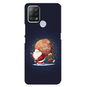 Чехол Санта Клаус для Tecno Pova (Подарки от Санты)