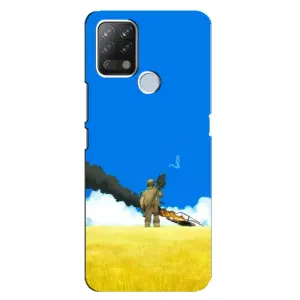 Чехлы на военную тематику для Tecno Pova (Попадание)