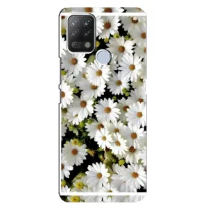 Чехол с ромашками на Tecno Pova (Рамка в ромашках)