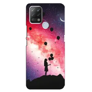 Силиконовые Чехлы Любимому человеку для Tecno Pova (Шарики в небе)