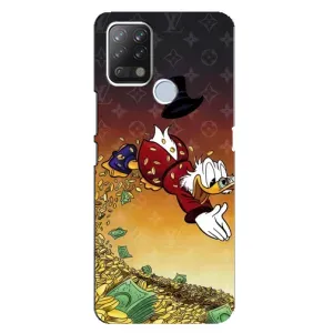Силиконовый чехол для Tecno Pova (Скрудж Луи Виттон)