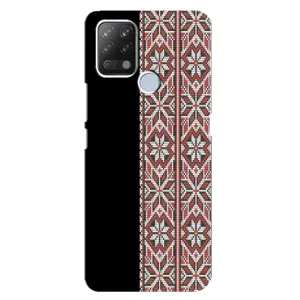 Силиконовый Чехол на Tecno Pova с картинкой Вышиванки (Стильная вишиванка)