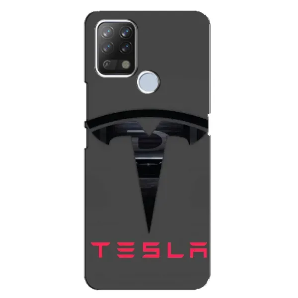 Чехол с рисунком «Logo TESLA» для TECNO Pova Чехол с рисунком «Logo TESLA» для TECNO Pova