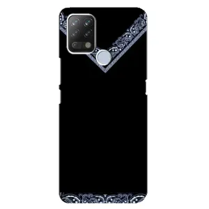 Силиконовый Чехол на Tecno Pova (Воротник вышиванки)
