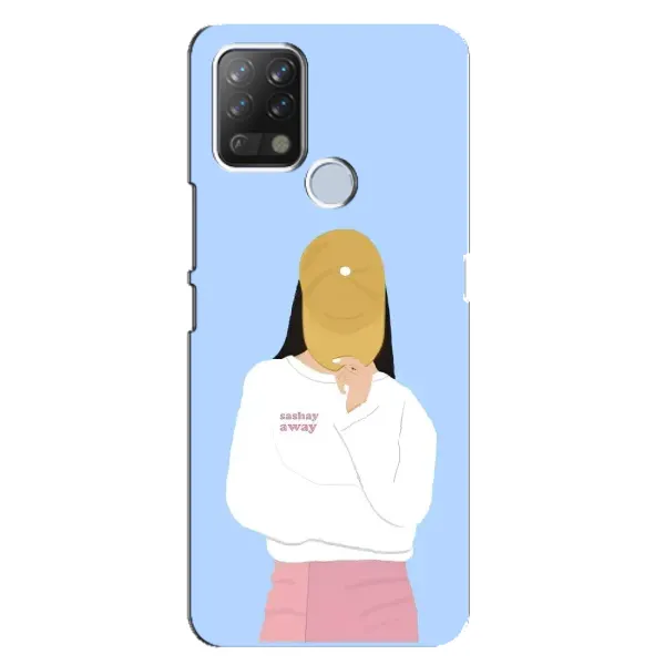 Чехол с рисунком «Желтая кепка» для TECNO Pova