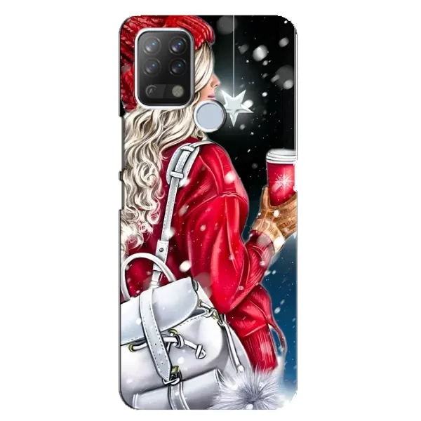 Чехол с рисунком «Зима пришла» для TECNO Pova