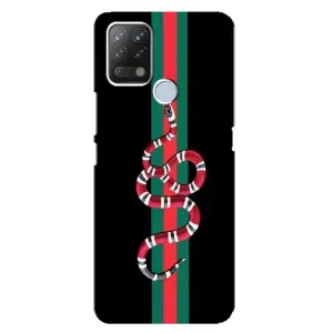 Чехлы Бренд GUCCI для Tecno Pova (Змей Гуччи)