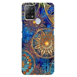 Чохли з сенсом на Tecno Pova (Золоті узори)