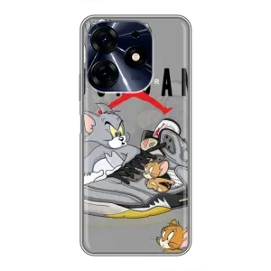 Силиконовый Чехол Nike Air Jordan на Техно Спарк 10 про (Air Jordan)