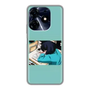 Чехол с персонажами АНИМЕ на TECNO Spark 10 Pro (Аканэ Тэндо)