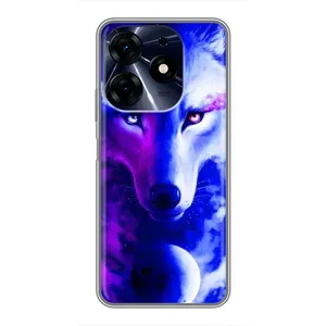 Чохол з Вовком на TECNO Spark 10 Pro (Арт-Вовк)
