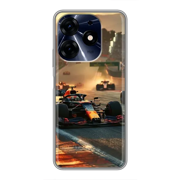 Чехол с рисунком «Чемпионат ф1» для TECNO Spark 10 Pro Чехол с рисунком «Чемпионат ф1» для TECNO Spark 10 Pro